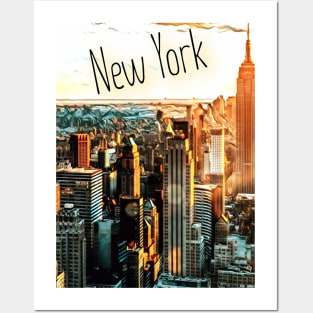 New York city Posters and Art